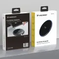 Wozinsky WLI-01Y 15W Qi Inductive Charger with USB-C Cable - Black Foto 6