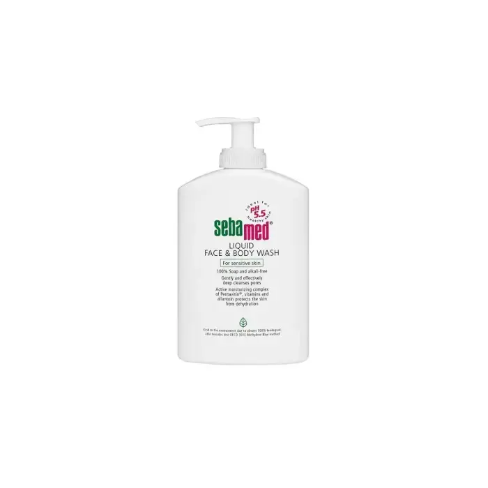 Sebamed Liquid Face & Body Wash for Sensitive and Problematic Skin 1000ml/33.8oz