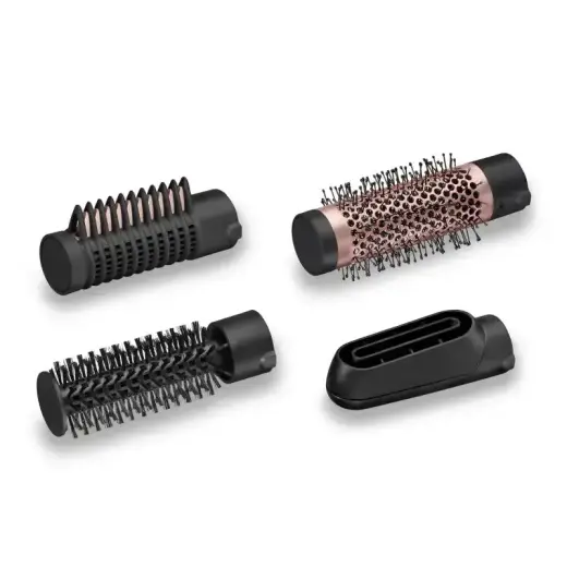 BaByliss Hot Air Brush (AS126E) Perfect Finish black Schwarz Photo