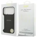 Guess PU Saffiano MagSafe Case for iPhone 17 Pro Max Black — Photo 8