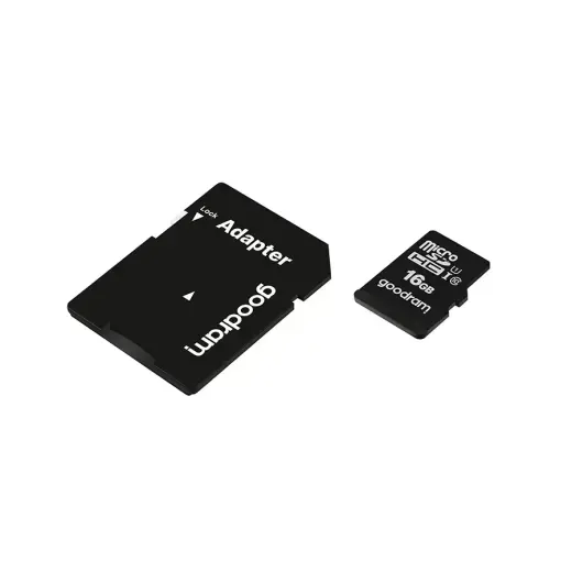 GOODRAM Memory MicroSD Card - 16GB with adapter UHS I CLASS 10 100MB/s Foto 4