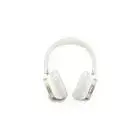Guess Rectangle Metal Script Logo ENC Wireless Headphone White — Foto 7