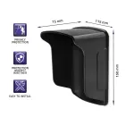 Qoltec Outdoor roof | Black Foto 3