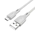 Borofone Cable BX99 Method - USB to MicroUSB - 2,4A 1 metre grey Foto 2