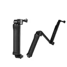 3 in 1 Monopod Tripod with Selfie Stick for GoPro - Black Foto 7