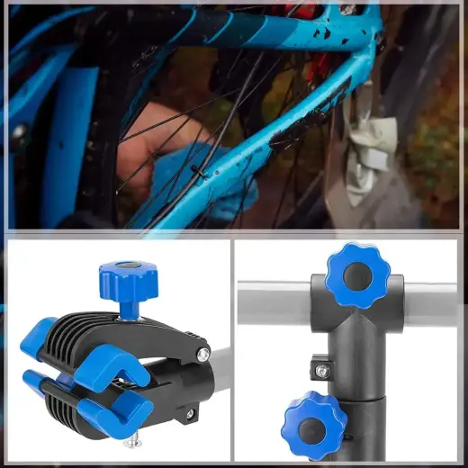 Rockbros MP-01 tabletop service stand for bicycles with knobs - black Foto 8