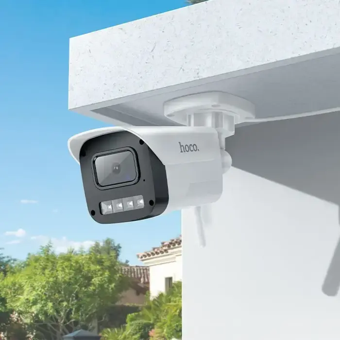 Outdoor camera Hoco gun-type 3MP Full HD Wi-Fi D4 white Foto 3