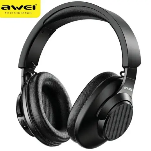 AWEI słuchawki nauszne A997 Pro ANC Bluetooth czarny|black Фото num