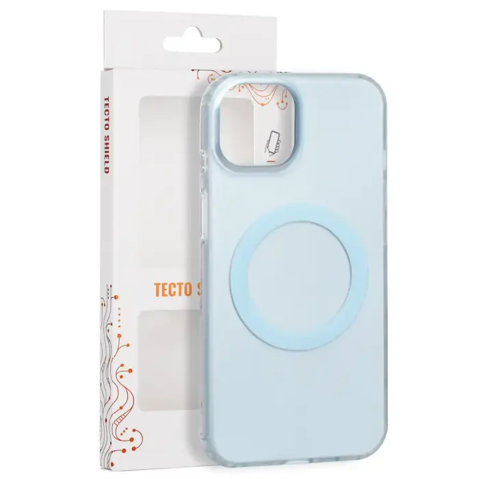 Tecto Shield Mistiq Mag case for iPhone 15 6,1" blue