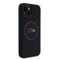 Red Bull чехол для телефона из искусственной кожи темно-синий для iPhone 15 с поддержкой MagSafe Фото num