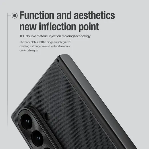 Nillkin Super Frosted FOLD Back Cover for Samsung Galaxy Z Fold 7 Black Foto 7