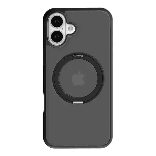 Torras Ostand Pro Case for iPhone 16 Plus (Black) Фото num