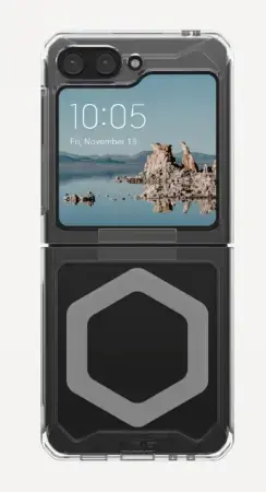 UAG Plyo Pro case with magnetic module for Samsung Galaxy Flip 5 - transparent-gray Фото num