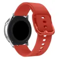 Silicone Strap TYS band for Samsung Galaxy Watch 40 | 41 | 42 | 43 | 44 mm - red Foto 1