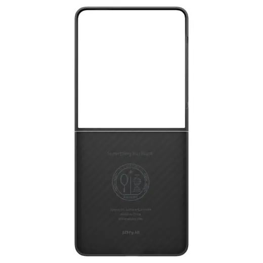 SPIGEN AIRSKIN ARAMID GALAXY Z FLIP 7 BLACK Photo