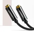 Ugreen cable 3.5 mm headphone splitter mini jack AUX 25cm black (20816) Photo