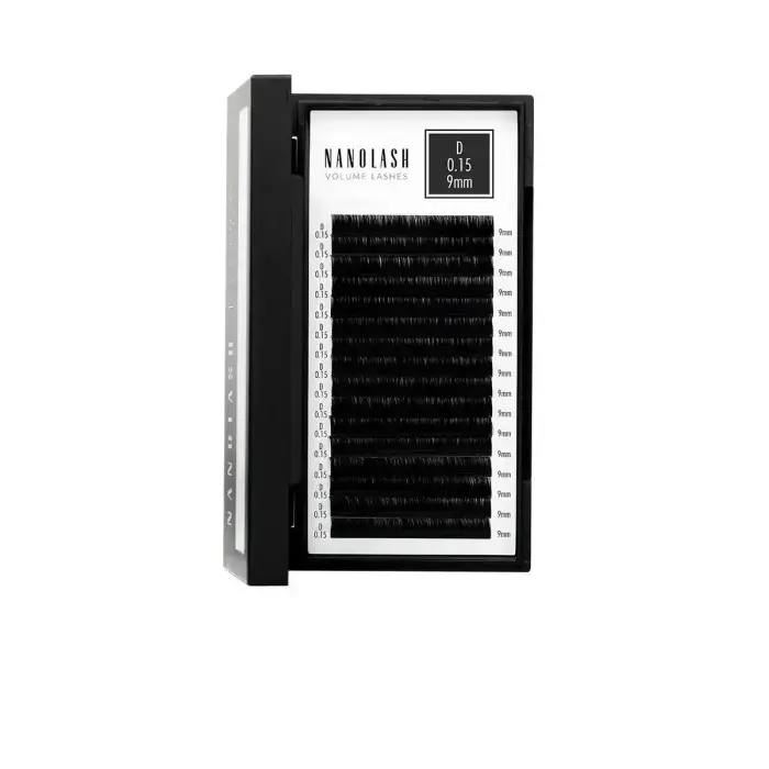 Nanolash - Volume Lashes Pestanas Postizas 015 D 9 Mm 1 U