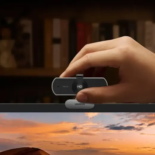 Ugreen CM825 USB FullHD 30FPS Webcam - Black Photo