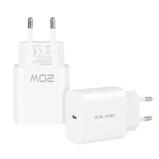 Blavec Wall charger BC-9 - Type C - PD 20W 3A (TCBC9-CW203A) white Foto 2