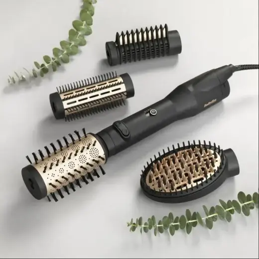 BaByliss Rotating Hot Air Brush (AS970E) Big Hair Lustre black gold Foto 3