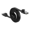Baseus Ethernet RJ45, 1Gbps, 1.5m network cable (black) Photo