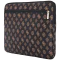 Bag Guess Sleeve 14" Peony Pocket Triangle black Foto 4