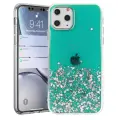 Fusion glue glitter силиконовый чехол для Apple iPhone 13 Pro Max зеленый Фото num