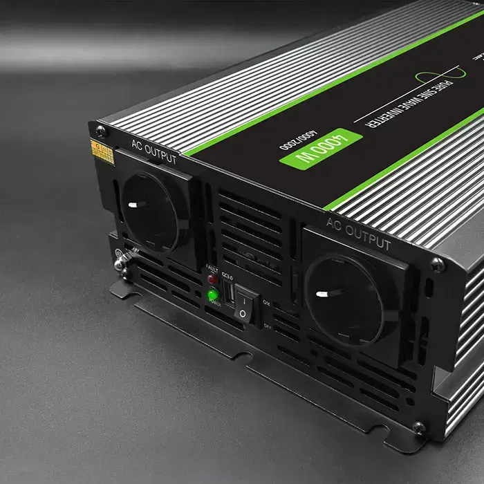 Qoltec Pure Sine Wave Inverter Monolith | 2000W | 4000W | 12V to 230 V Foto 5