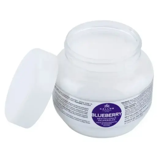 KallosRevitalizing Mask with Blueberry Extracts (Blueberry Hair Mask) - Volume: 275 Ml Фото num