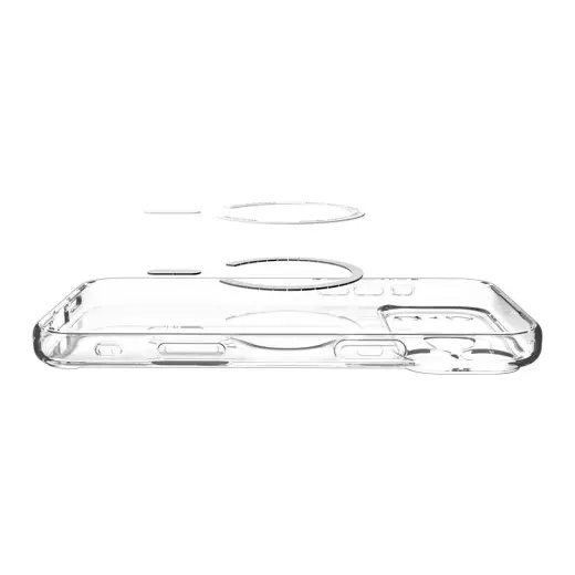 Spigen Ultra Hybrid MagSafe Case for iPhone 17 Pro Max - White Foto 7