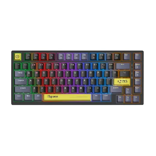 ONIKUMA G52 82 Keys USB Wired Mechanical Keyboard Фото num
