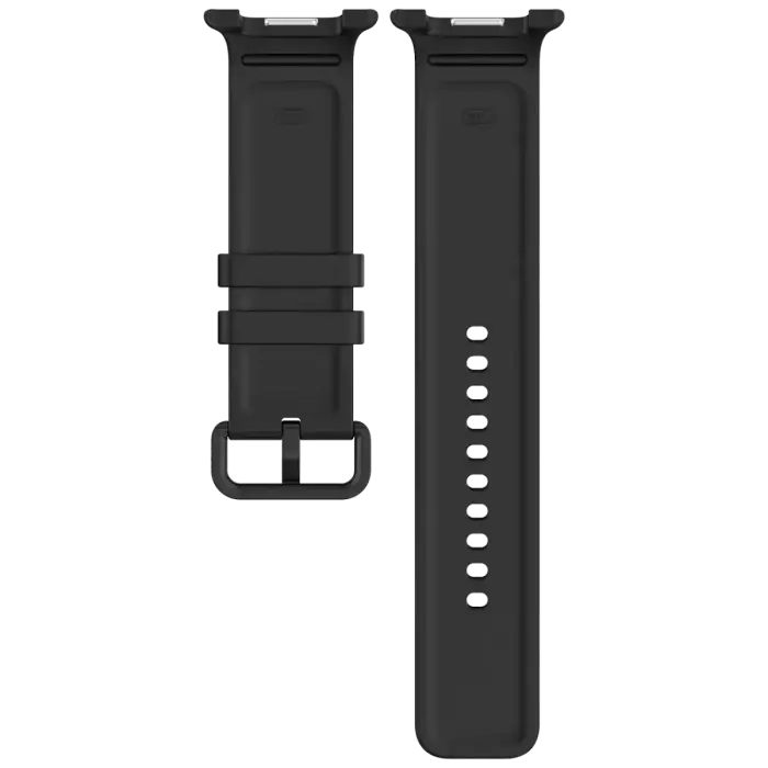 Tactical smartwatch strap for Samsung Galaxy Watch 8/9 | Silicone | black