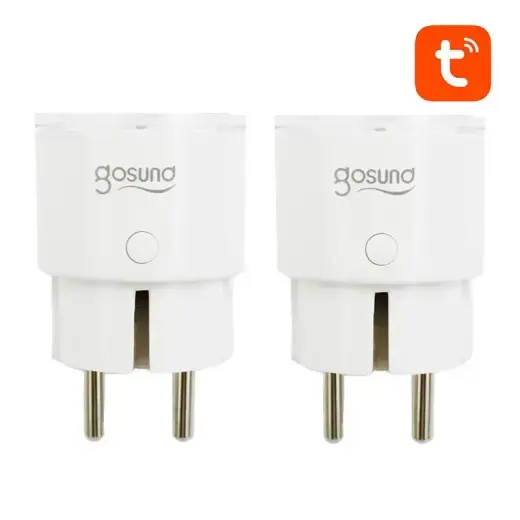 Smart plug WiFi Gosund SP111 3680W 16A, Tuya 2-pack Foto 4