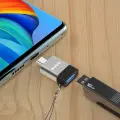 BWOO Adapter USB - USB-C Gray OTG BZ-35 Фото num