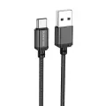 Borofone Cable BX87 Sharp - USB to Type C - 3A 1 metre black Photo