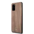 Mercedes MEHCS67VWOLB S20+ G985 hard case brązowy|brown Wood Line Walnut Foto 2