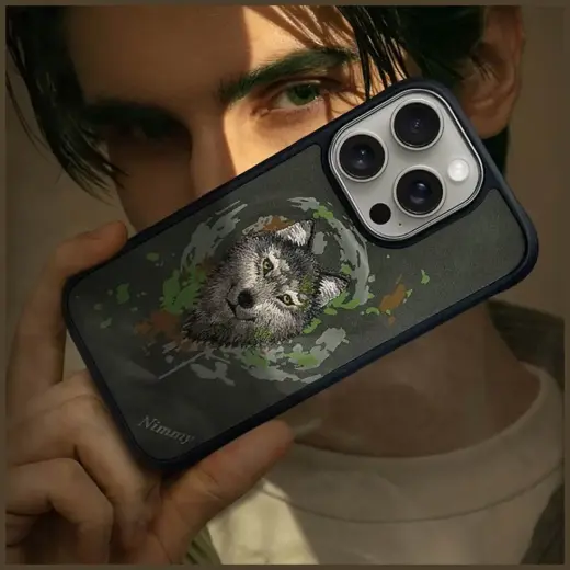 Etui Nimmy Wilk MagSafe do iPhone 16 Pro  ciemnoszary Photo