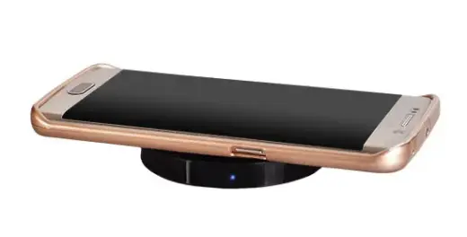 Wireless Induction Charger QI Universal - ROUND Type 01 BLACK (min. 2A) Foto 3