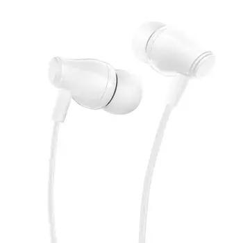 Borofone Earphones BM61 Wanderer with microphone white (damaged packaging) Foto 3