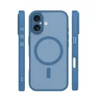 Mag Matt phone case with MagSafe support for iPhone 17 blue — Photo 3