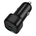Borofone Car charger BZ34A Cloud - Type C - PD 20W black Foto 1