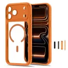 TECH-PROTECT MAGPEAK MAGSAFE CC IPHONE 17 PRO / 18 PRO COSMIC ORANGE/CLEAR — Foto 2
