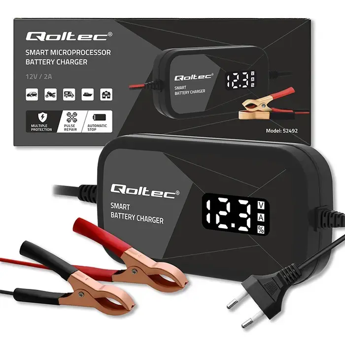 Microprocessor charger 12V 2A with cell regene Фото num