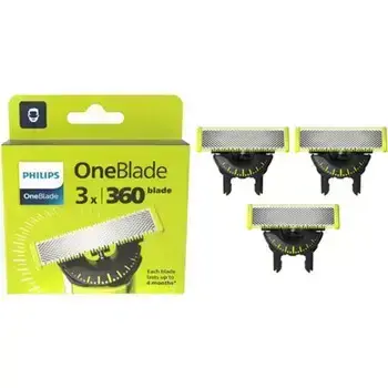Philips OneBlade 360 QP430/50 - Náhradní břity pro celé tělo ( 3 ks )