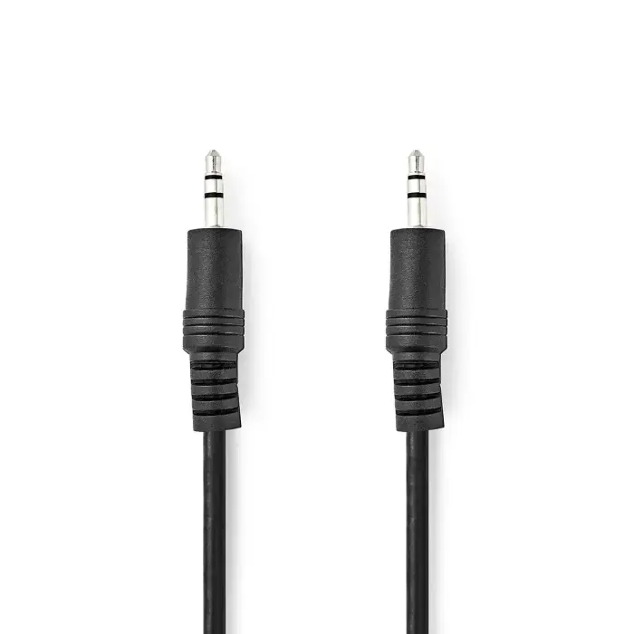 Stereo Audio Cable 3.5 mm Male - 3.5 mm Male 5.0 m Black