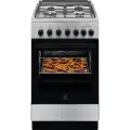 Electrolux 600.sērijas gāzes plīts ar elektrisko cepeškrāsni, melna, 50cm Photo