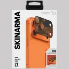 Camera Lens Glass Skinarma Sonix Full Aluminium for iPhone 17 Pro Max orange Foto 4