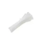 Qoltec Self-locking cable tie | 3.6*100 mm | 100 pcs. | Nylon66 | UV | White Foto 3