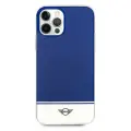 Mini MIHCP12MPCUBINA iPhone 12|12 Pro 6,1" granatowy|navy hard case Stripe Collection Photo