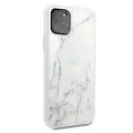 Guess GUHCN58HYMAWH iPhone 11 Pro biały|white Marble Фото num